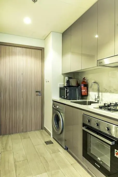 Nasma Luxury Stays - Contemporary Living In A Cozy Studio Apartment Dubai